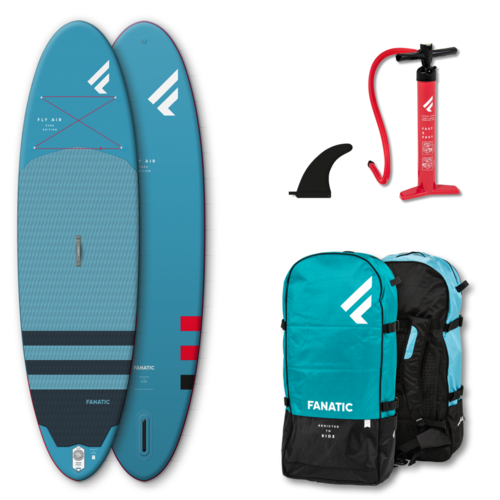 2023 Fanatic Fly Air 9'8" x 32" | Allround iSUP - Blue
