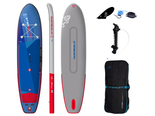 2021 Starboard iGO 11'2" x 31+" x 6" Deluxe Double Chamber - inflatable SUP Board