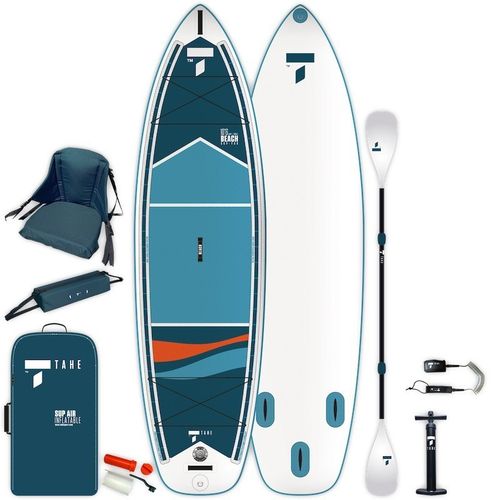 Tahe Air Beach SUP-YAK Pack 10'6" x 34" | Kayak iSUP inkl. SUP/ Kayak Paddel u. Sitz