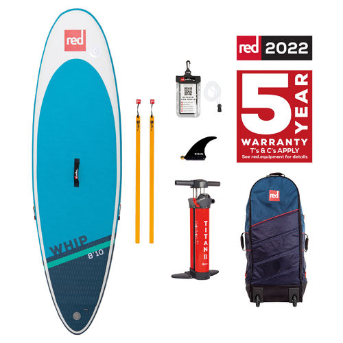 2022 Red Paddle Co. Whip 8'10" x 29" x 4" | Surf iSUP