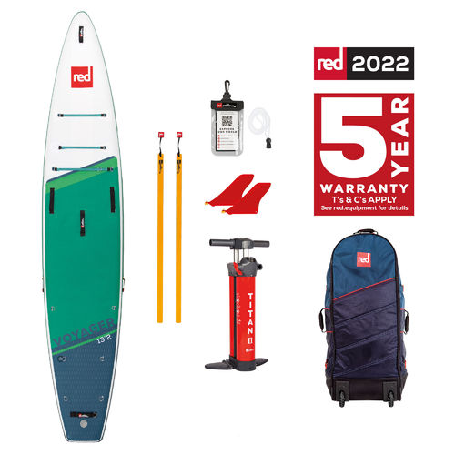 2022 Red Paddle Co. Voyager+ 13'2" x 30" x 5.9" Touring iSUP