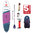 Red Paddle Co. Ride SE 10'6" x 32" x 4.7" SET + Hybrid Tough Paddel & Leash
