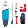 Red Paddle Co. Ride 10'8" x 34" x 4.7" SET + Hybrid Tough Paddel & Leash