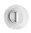 D-Ring für iSUP - 1 Stück Metalring auf Haltepatch- Farbe weiß, Durchmesser 8,27 cm