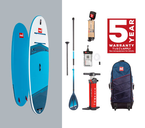 2023 Red Paddle Co. Ride 10'6" x 32" x 4.7" | Allround iSUP SET inkl. PADDLE + Leash + alle Zubehör