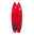 Fanatic Ray Air 12'6" x 32" Red + Pure Paddel und Leash iSUP Set Touring