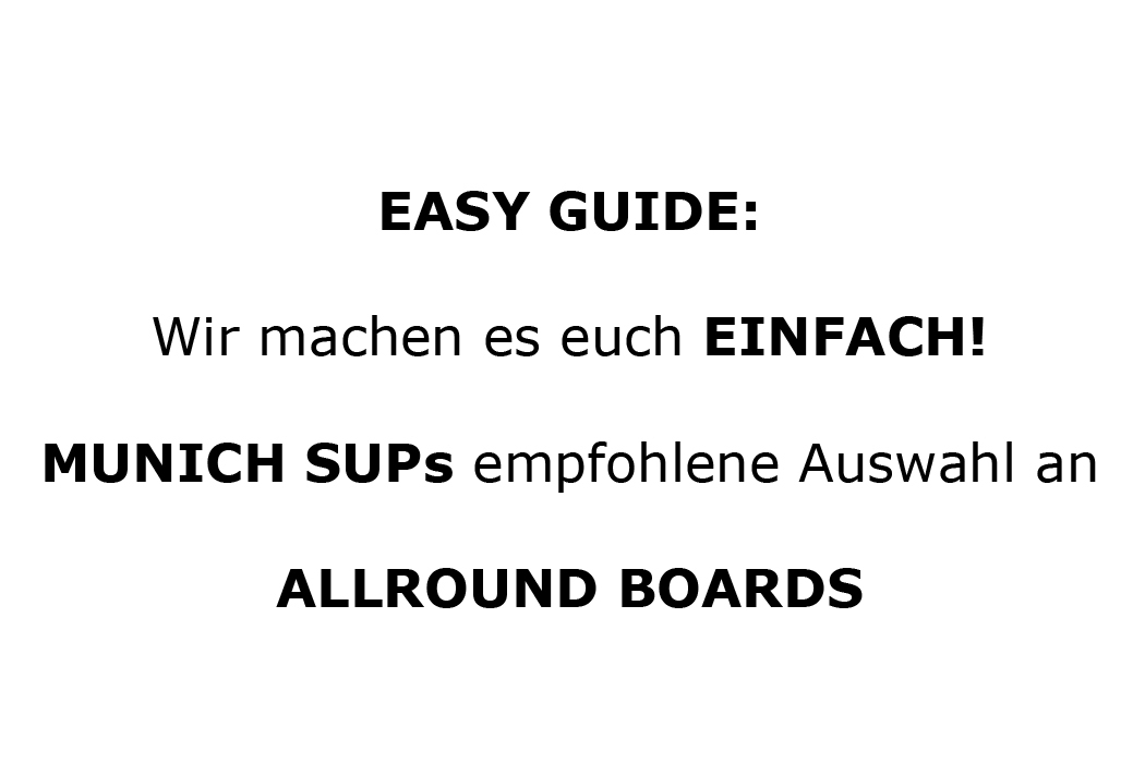Easy Guide Allround (Familien) Boards